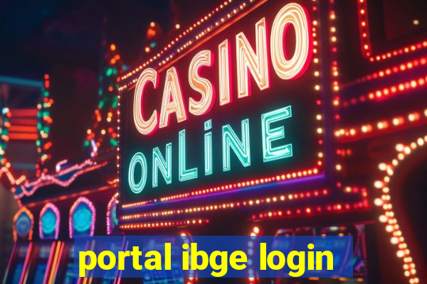 portal ibge login